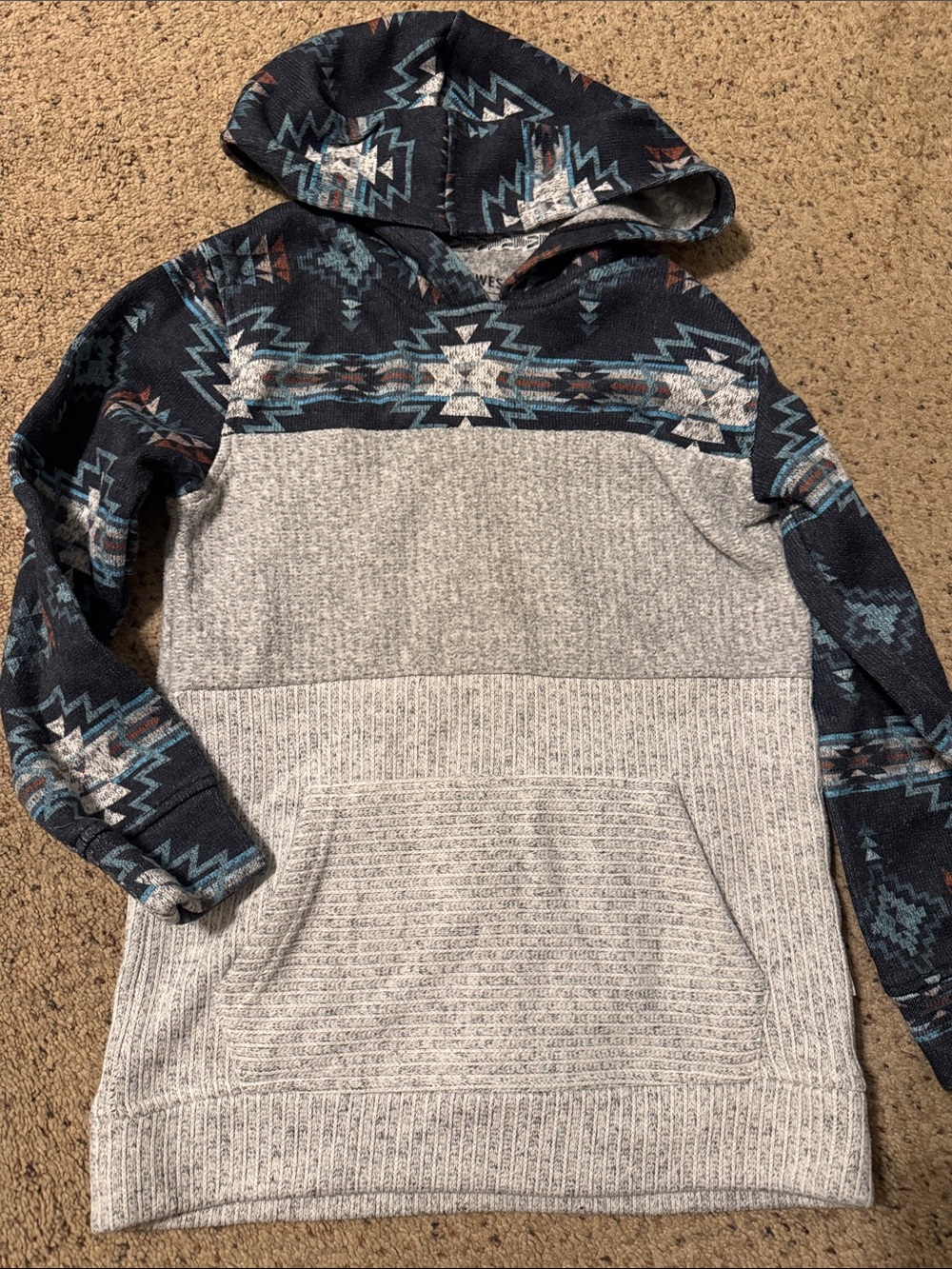 Boys Western pullover